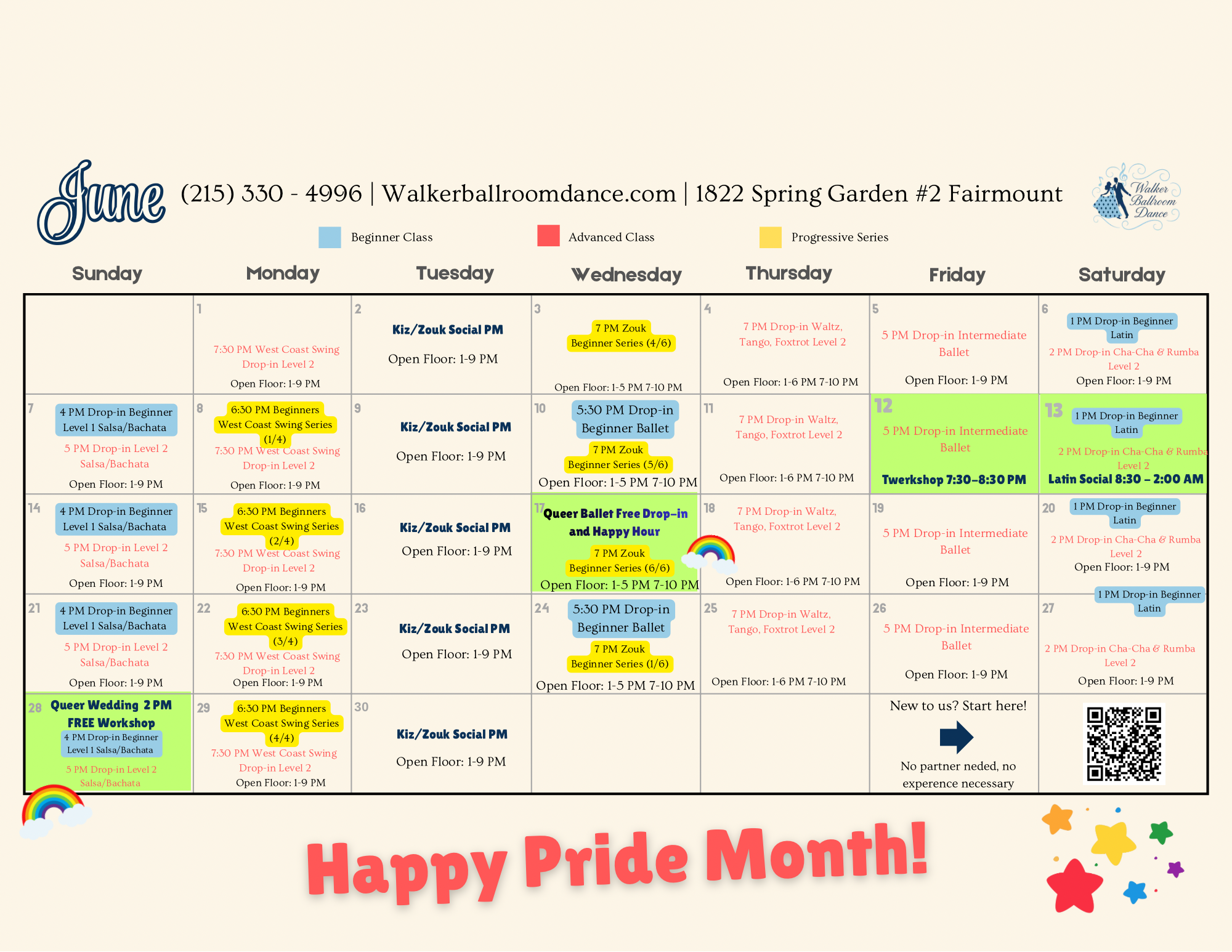 WBR Event Calendar (US Letter) - 1